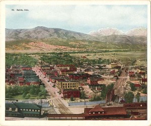 Post Card of Salida, Colo.